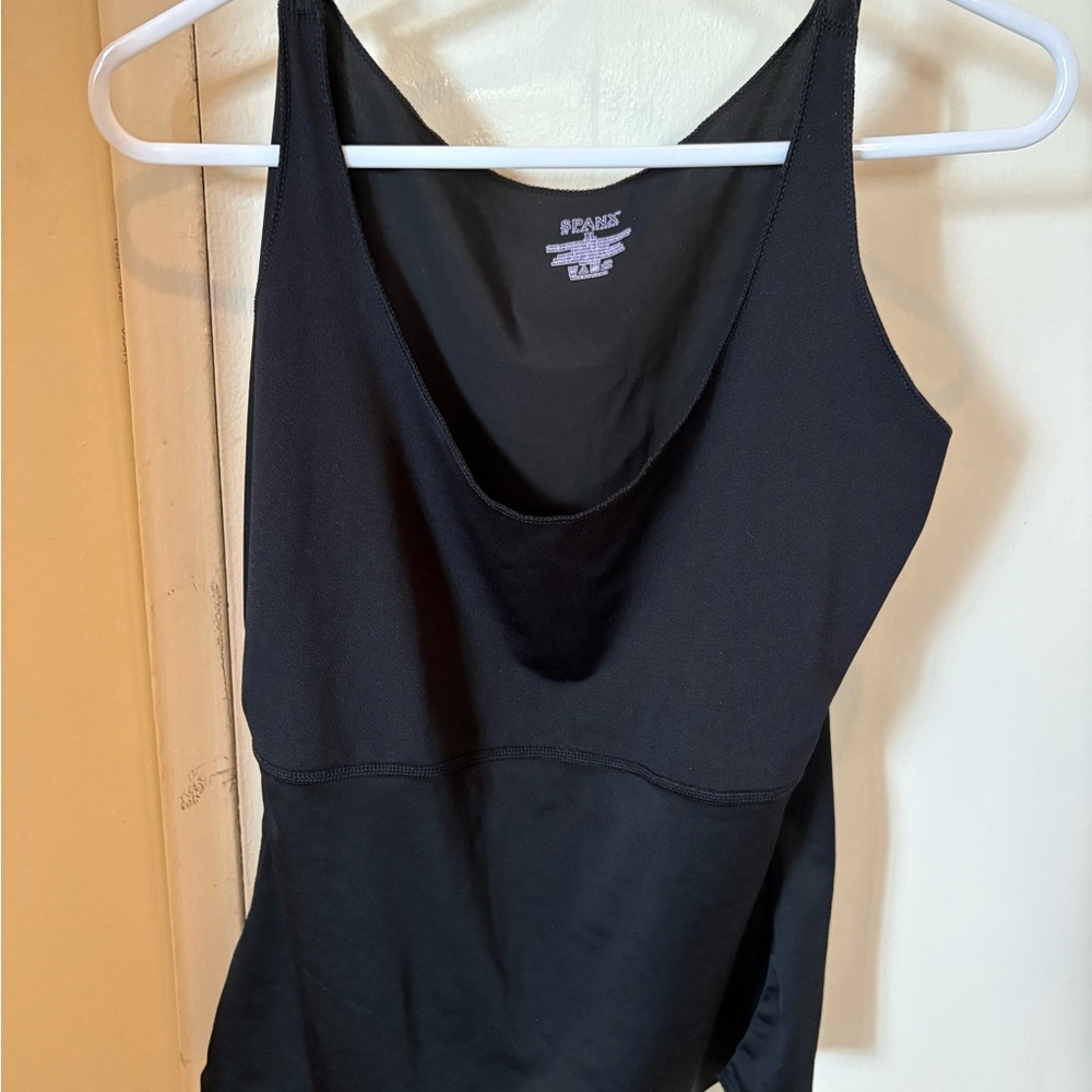 SPANX Classic Black Sleeveless XL Top